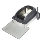 Pawz Stainless Steel Cat Litter Box Large Capacity with Mat Scoop