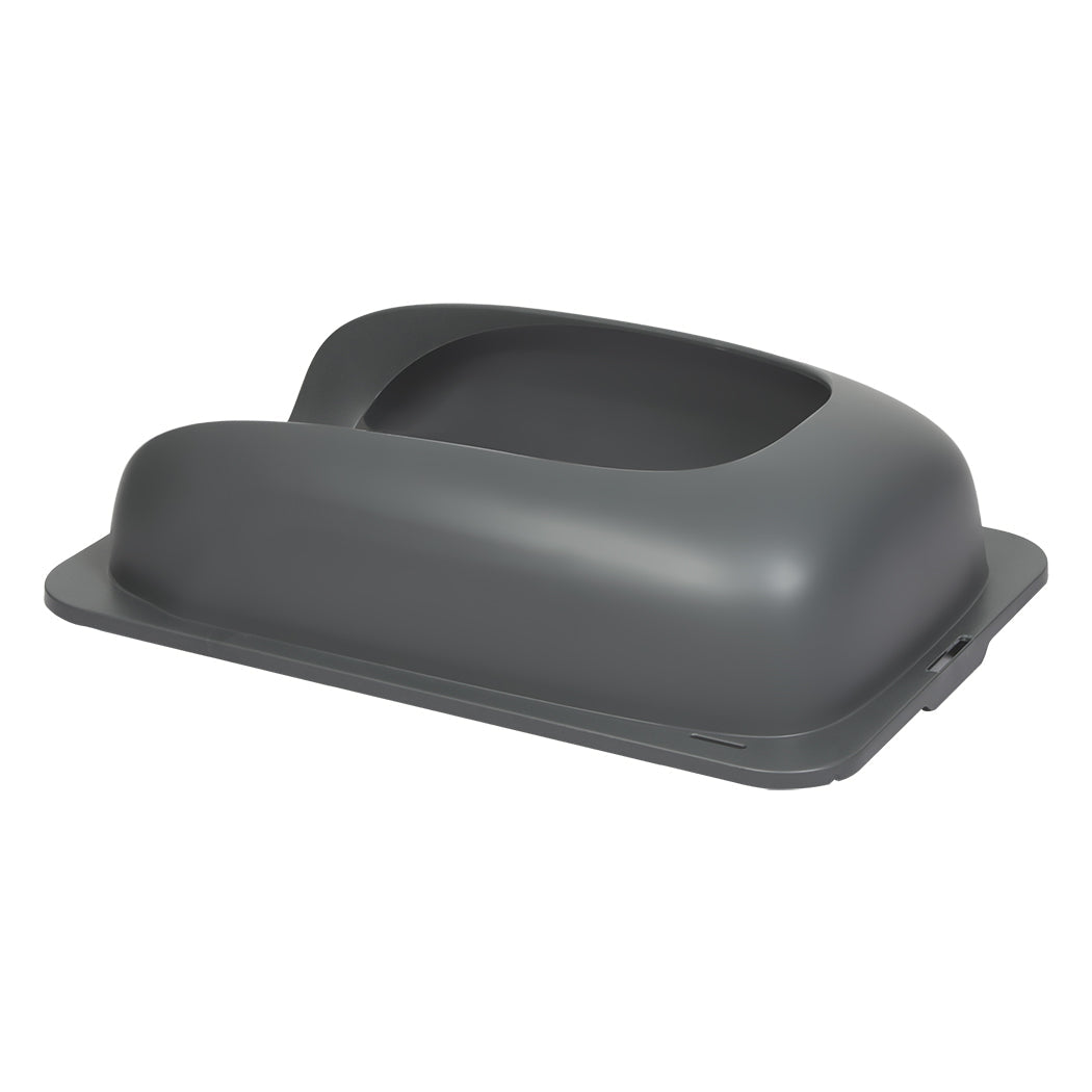 Pawz Stainless Steel Cat Litter Box Large Capacity with Mat Scoop